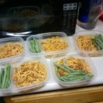 Organized freezer meals